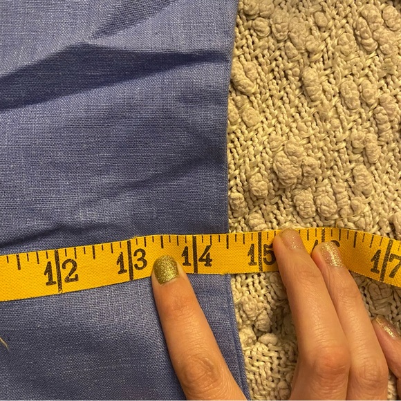 Vintage kids Lavender Blue shirt sleeve button down shirt dress periwinkle blue - Picture 8 of 13